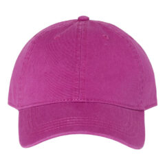 Cap America Relaxed Golf Dad Hat - CAP_AMERICA_i1002_Plum_Front_High
