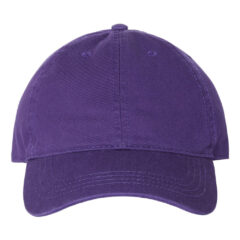 Cap America Relaxed Golf Dad Hat - CAP_AMERICA_i1002_Purple_Front_High