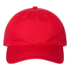 Cap America Relaxed Golf Dad Hat - CAP_AMERICA_i1002_Red_Front_High