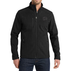 Eddie Bauer® Shaded Crosshatch Soft Shell Jacket - Eddie Bauer