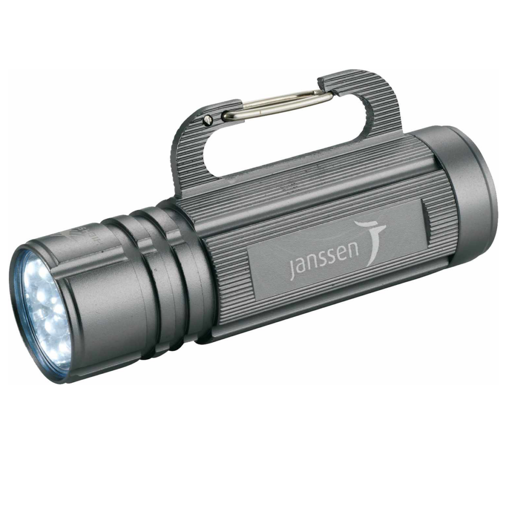 High Sierra® Carabiner Hook Flashlight - High Sierra Carabiner Hook Flashlight