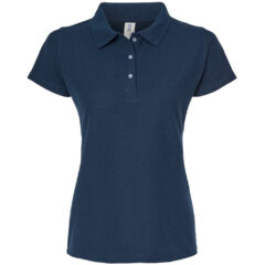 Tultex Women’s 50/50 Sport Pique Polo - Tultex_401_Navy_Front_High