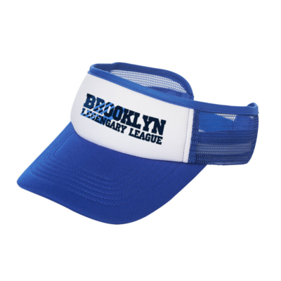 Two Tone Polyester VisorRoyalBlue