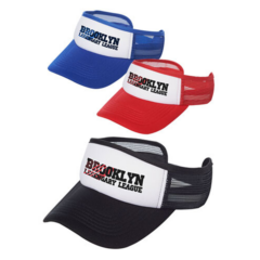 Two Tone Polyester Visor - Two Tone Polyester Visorgroup