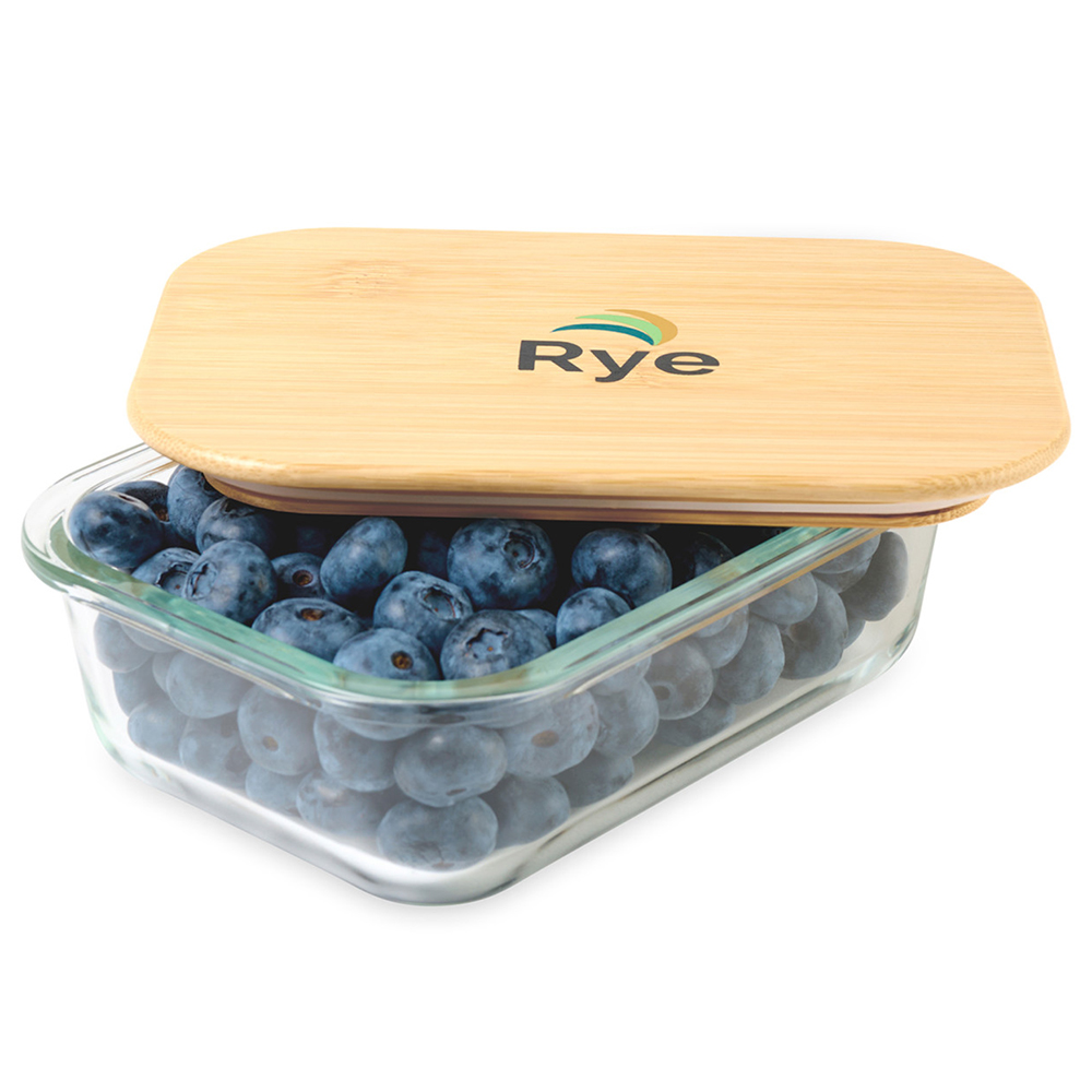 Bamboo Storage Container – 2 cups - inuse
