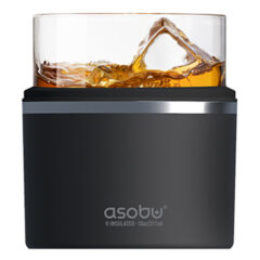 Asobu® Insulated On the Rocks Cooler – 10.5 oz - lao21_black_500pxl