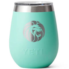 YETI® Rambler® Wine Tumbler with Magslider Lid – 10 oz - yt-wine10-aq-10002151000