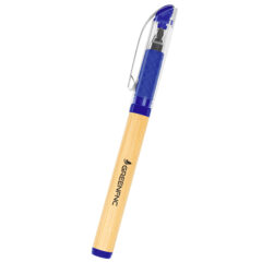 Harper Bamboo Gel Pen - 12012_ROYBAM_Silkscreen