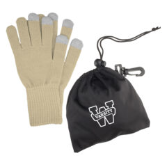 Touch Screen Gloves in rPET Pouch