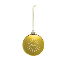 Chrome Round Disk Ornament - 1933_METGLD_Padprint