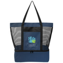 Marley rPET Mesh Tote Bag with Cooler – 12 cans - 35130_NAV_Colorbrite