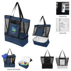Marley rPET Mesh Tote Bag with Cooler – 12 cans - 35130_group