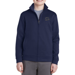 Sport-Tek® Youth Sport-Wick® Fleece Full-Zip Jacket