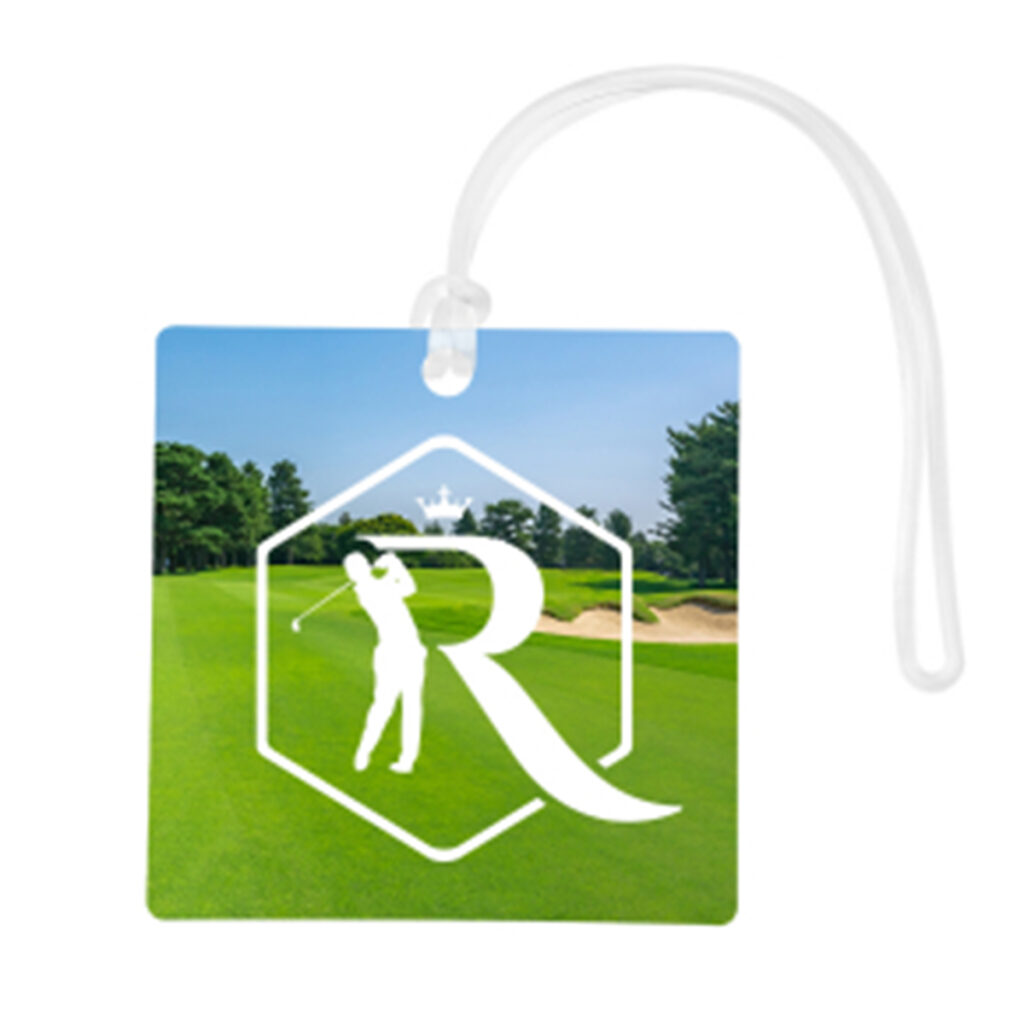 Acrylic Bag Tag – Square - 75201_ACRYLIC_4CP
