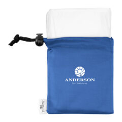 Poncho with rPET Pouch - 7756_ROY_Silkscreen