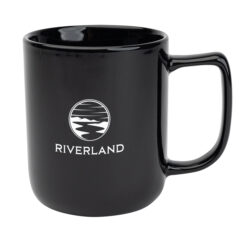 Delton Ceramic Mug – 12 oz - 8125_BLK_Ceramic