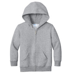 Port & Company® Toddler Core Fleece Full-Zip Hooded Sweatshirt - PORT amp COMPANY