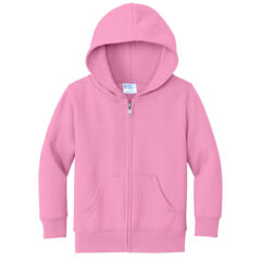 Port & Company® Toddler Core Fleece Full-Zip Hooded Sweatshirt - PORT amp COMPANY