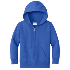 Port & Company® Toddler Core Fleece Full-Zip Hooded Sweatshirt - PORT amp COMPANY