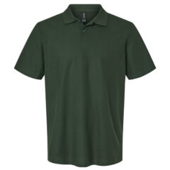 Gildan® Softstyle® Adult Pique Polo - Gildan_64800_Forest_Green_Front_High