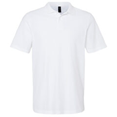 Gildan® Softstyle® Adult Pique Polo - Gildan_64800_White_Front_High