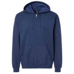 Gildan® Softstyle® Full-Zip Hooded Sweatshirt - Gildan_SF600_Navy_Front_High