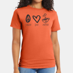 Hanes® Essential-T T-Shirt - Hanes_5280_Texas_Orange_Front_High_Model