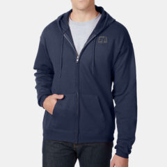 Hanes® Ecosmart® Full-Zip Hooded Sweatshirt