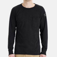 Hanes® Workwear Long Sleeve Pocket T-Shirt