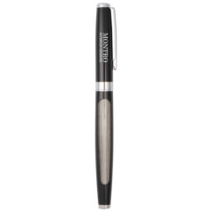 Luxe Recycled Stainless Steel Ballpoint - 5893-73BK_D_FR