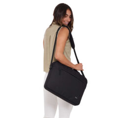 Case Logic® Invigo Recycled 16” Messenger Bag - 8151-61BK_B_FR_ON