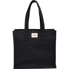 FEED® Organic Cotton Market Tote - 9009-12BK_B_FR