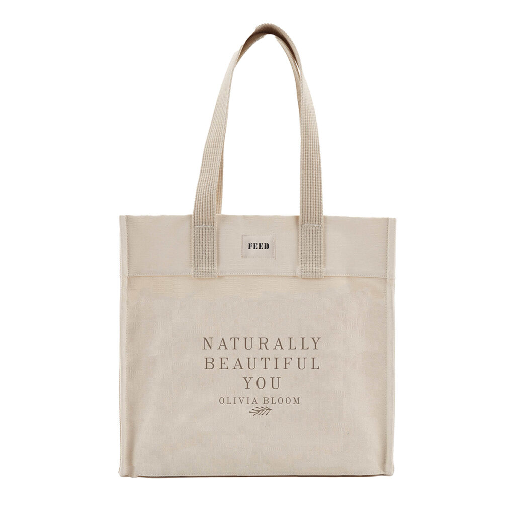 FEED® Organic Cotton Market Tote - 9009-12NT_D_FR