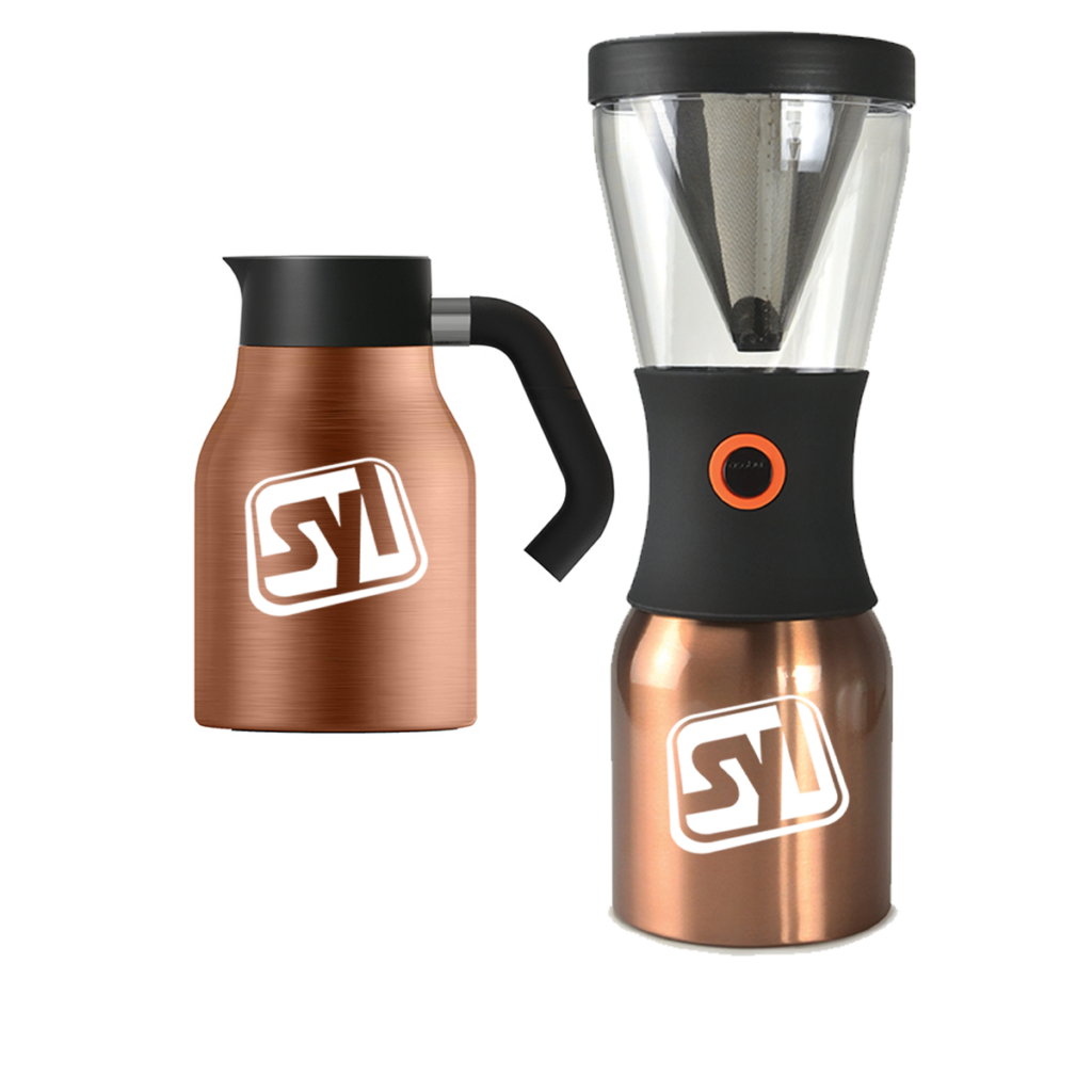 Asobu® Cold Brew Insulated Portable Brewer and Handle - ASOBU COLD BREW AND HANDLE 8211 Copper