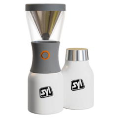 Asobu® Cold Brew Insulated Portable Brewer - ASOBU Cold Brew 8211 White