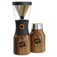 Asobu® Cold Brew Insulated Portable Brewer - ASOBU Cold Brew 8211 Wood