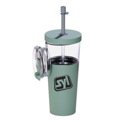 Asobu® Marina 2-In-1 Straw Tumbler with Detachable Coffee Mug