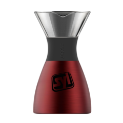 Asobu®Pourover Insulated Coffee Maker - AsobuPourover 8211 Burgundy-Black
