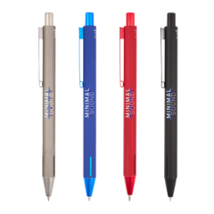 Halo Soft Touch Recycled Aluminum Gel Pen