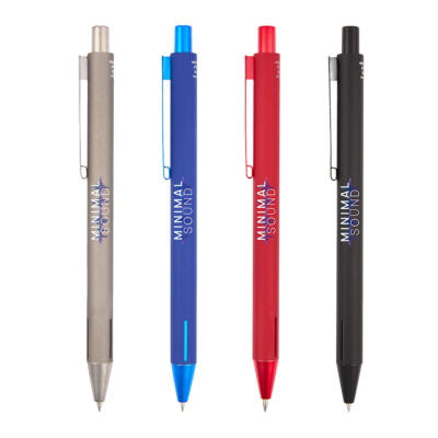 Halo Soft Touch Recycled Aluminum Gel Pen 8211 group