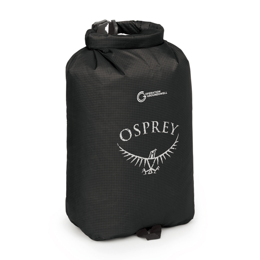 Osprey® Ultralight Dry Sack – 6L - Osprey Ultralight Dry Sack 8211 6L 8211 black