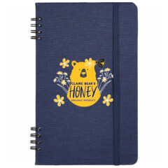 Vila Recycled Spiral Notebook – 5″ x 7″ - _SM-5209NY_D_FR