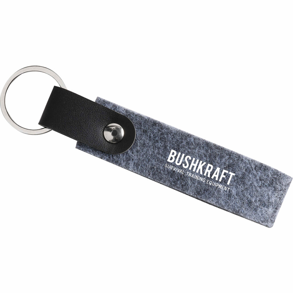 The Goods™ Recycled Felt Keychain - SM-9739GY_D_AL-3