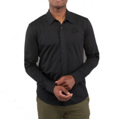 Men's TATRA Eco Knit Long Sleeve Button Up Shirt
