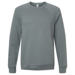 BELLA + CANVAS Sponge Fleece Raglan Crewneck Sweatshirt - BELLA__CANVAS_3901_Blue_Storm_Front_High
