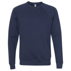 BELLA + CANVAS Sponge Fleece Raglan Crewneck Sweatshirt - BELLA__CANVAS_3901_Navy_Front_High