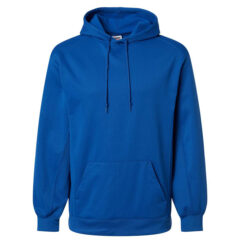 Badger Performance Fleece Hooded Sweatshirt - Badger_1454_Royal_Front_High