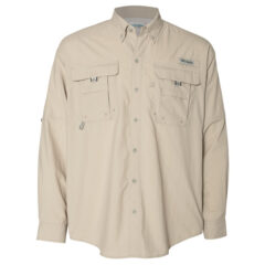 Columbia PFG Bahama™ II Long Sleeve Shirt - Columbia_212463_Fossil_Front_High