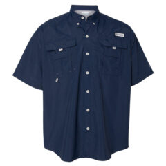 Columbia PFG Bahama™ II Short Sleeve Shirt - Columbia_212464_Collegiate_Navy_Front_High