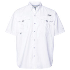 Columbia PFG Bahama™ II Short Sleeve Shirt - Columbia_212464_White_Front_High